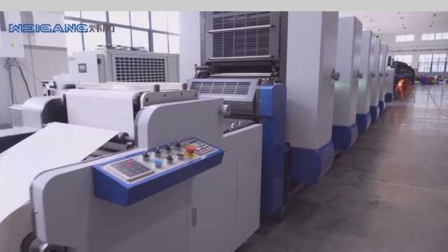 Intermittent PS Label Offset Printing Machine, ZX-320/450